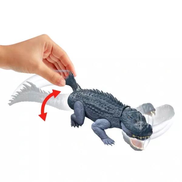 Jurassic World Rebirth Gigantic Thrashers Dinosaur Action Figure Purussaurus - Image 3