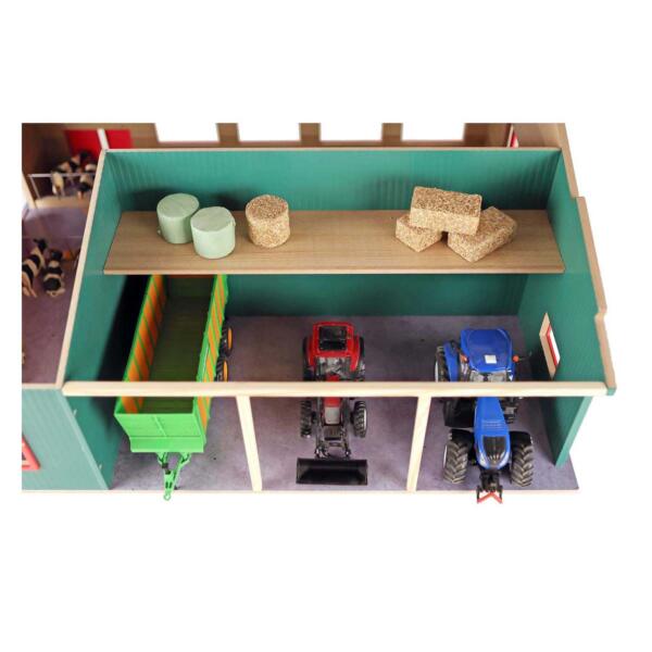 Kids Globe 1:32 Running Stable with Storage and Pasture - Image 8