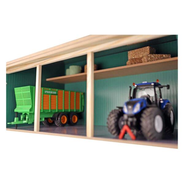 Kids Globe 1:32 Running Stable with Storage and Pasture - Image 6