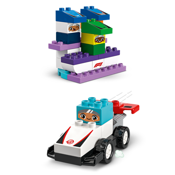 LEGO Duplo 10445 F1 Team Race Cars & Drivers - Image 4