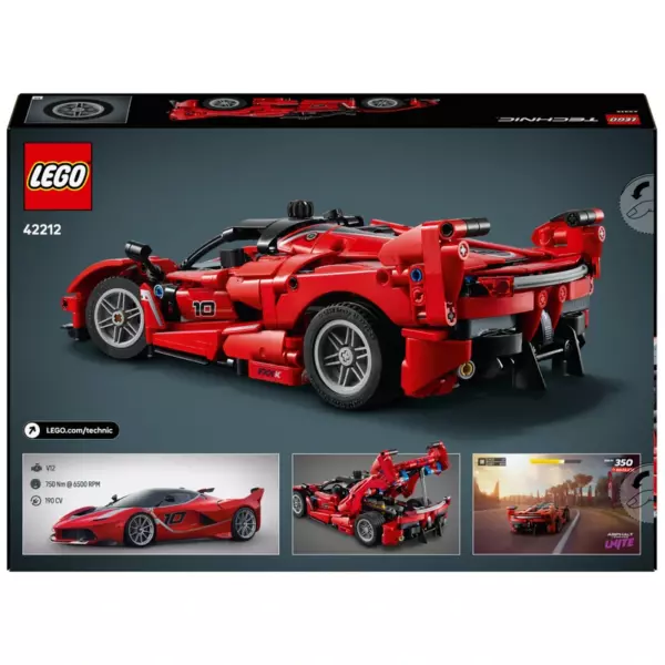LEGO Technic 42212 Ferrari FXX K Set - Image 3