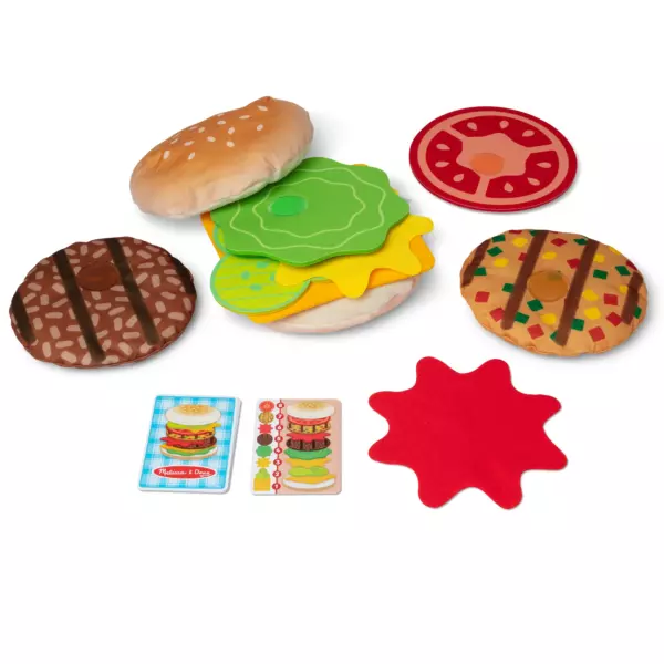 Melissa & Doug Burger Stacking Game - Image 8