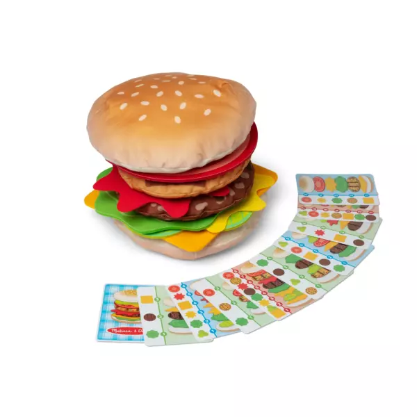 Melissa & Doug Burger Stacking Game
