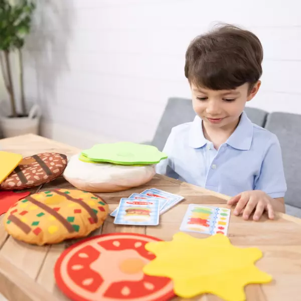 Melissa & Doug Burger Stacking Game - Image 4
