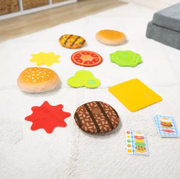 Melissa & Doug Burger Stacking Game - Image 3
