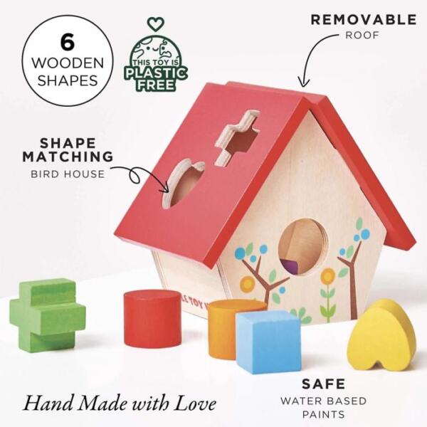 My Little Bird House Shape Sorter - Image 4