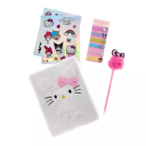 Hello Kitty Fluffy Diary Set