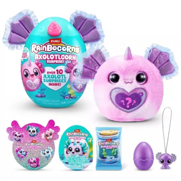 Rainbocorns Axolotlcorn Surprise Plush Egg Assortment - Image 2