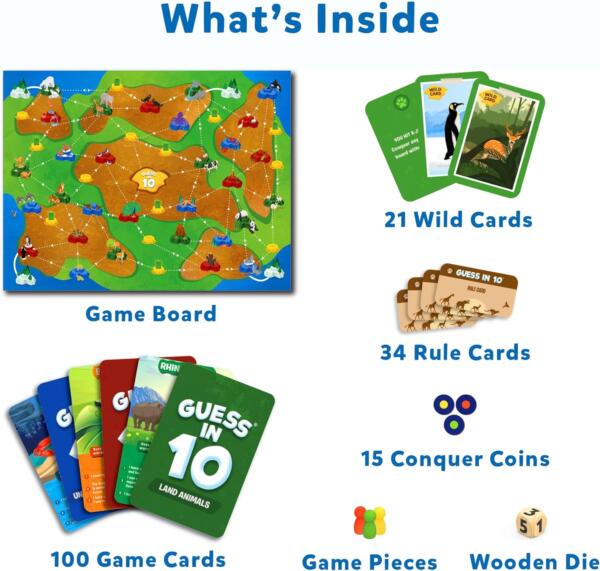 Skillmatics Guess In 10 World Of Animals