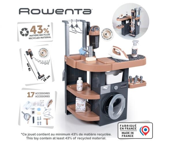 Smoby Rowenta Wash & Clean Kitchen - Image 6