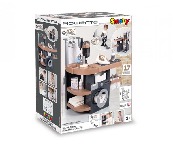 Smoby Rowenta Wash & Clean Kitchen - Image 2