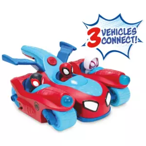 Spidey and His Amazing Friends Playset Spidey Team Split Racer 3-in-1