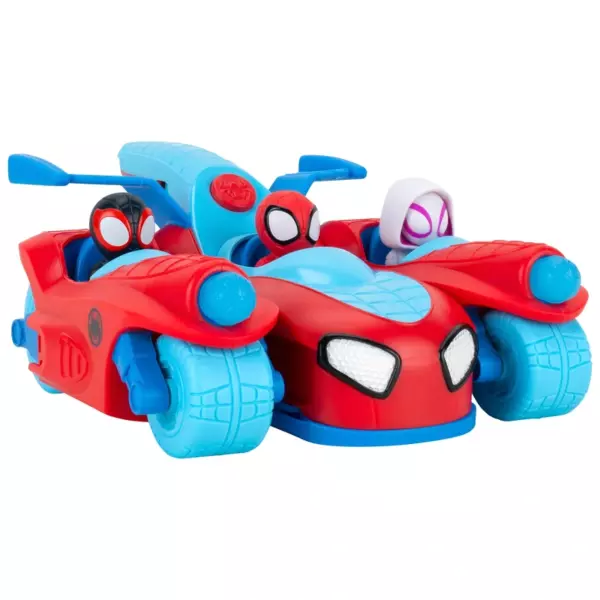 Spidey and His Amazing Friends Playset Spidey Team Split Racer 3-in-1 - Image 7