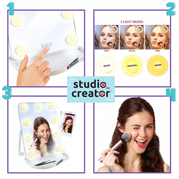 Studio Creator Hollywood Mirror Get Ready With Me Set - Image 7