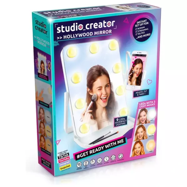 Studio Creator Hollywood Mirror Get Ready With Me Set - Image 8