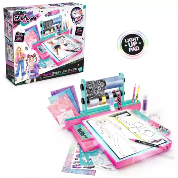 Style 4 Ever Fashion Designer Light-Up Studio - Image 6