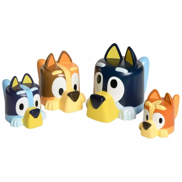 TOMY Toomies Bluey Bath Toys Bluey Family Pourers Set - Image 2