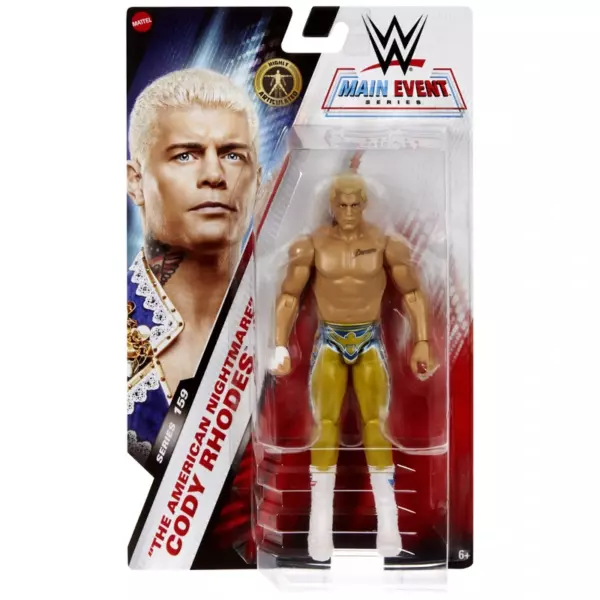 WWE Main Event Series Cody Rhodes 159 Action Figure - Image 2
