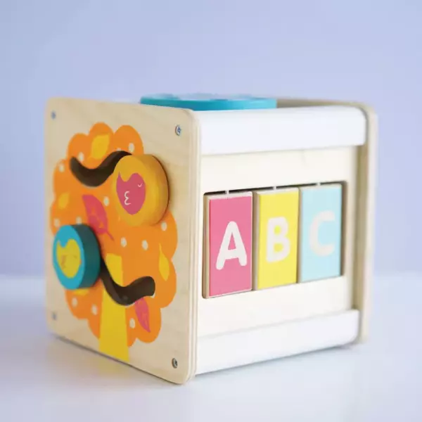 Wooden Activity Cube - Image 11