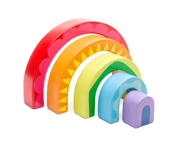 Wooden Rainbow Tunnel - Image 5