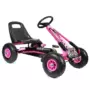 Zoom Rubber Wheel Go Kart (Pink)