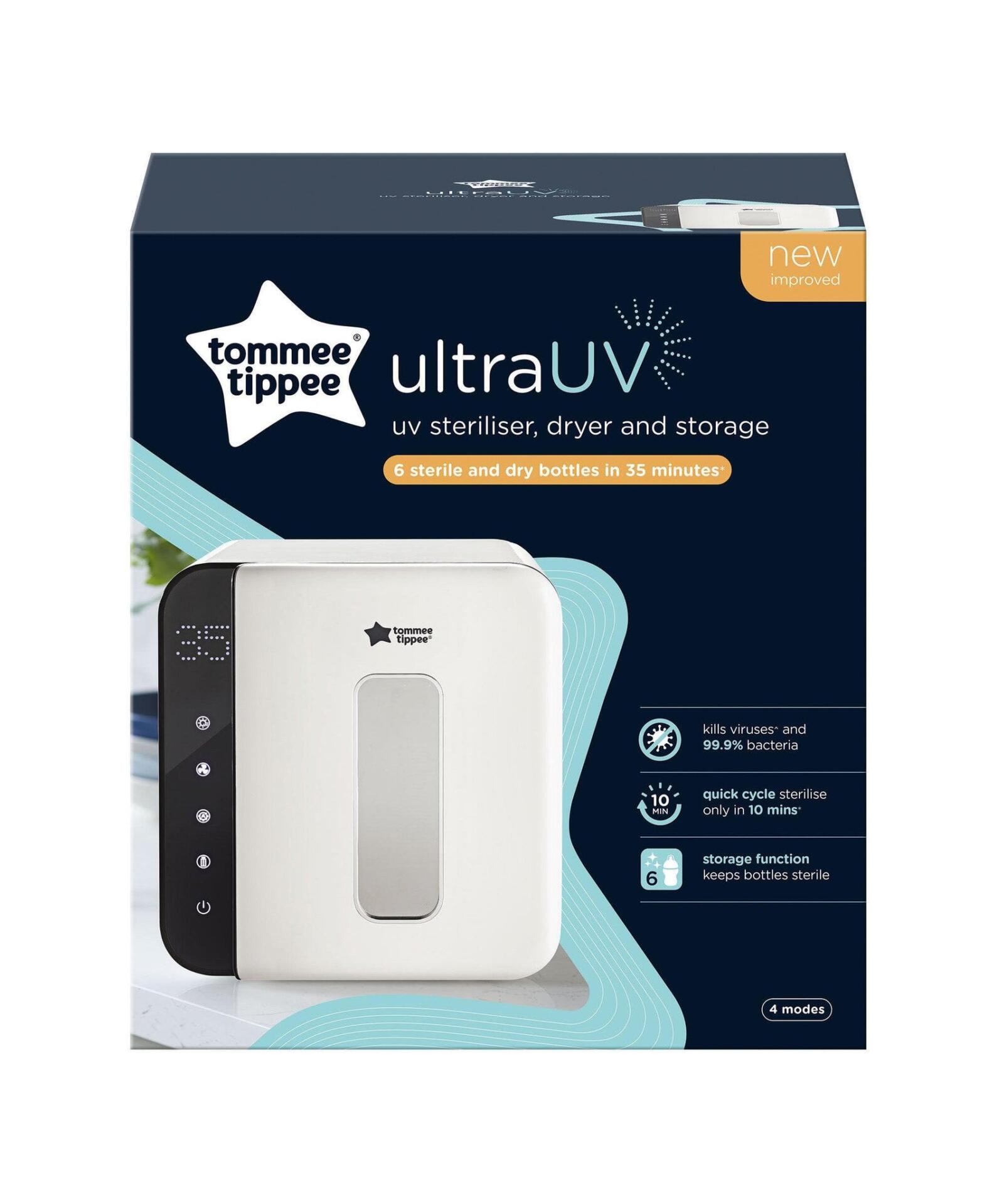 Tommee Tippee Ultra UV Steriliser, Dryer and Storage - white - Image 6