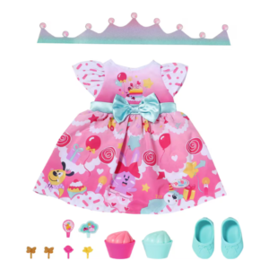 Baby Born Deluxe Birthday Party Dress Outfit 43cm