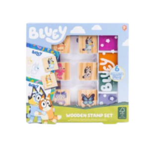 Bluey Wooden Stamp Set