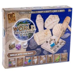Around The World Excavation 8 in 1 Set