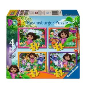 Ravensburger Dora the Explorer 4 In A Box Puzzle
