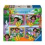 Ravensburger Dora the Explorer 4 In A Box Puzzle
