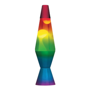 Classic Lava Lamp - Rainbow Liquid