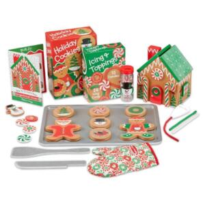 Melissa & Doug Deluxe Holiday Wooden Baking Set