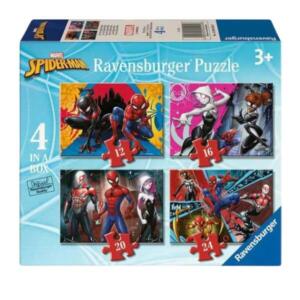 Ravensburger Spiderman 4 in 1 Puzzle