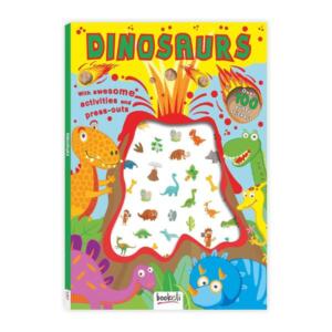 Puffy Dinosaur Sticker Book