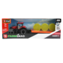 Burago Case Tractor With Bale Trailer