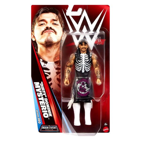 WWE Main Event Series “Dirty” Dominik Mysterio 160 Action Figure - Image 5