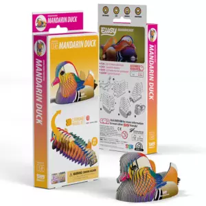 EUGY Mandarin Duck 3D Model Craft Kit (STEM)