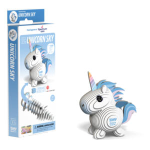EUGY Unicorn Sky 3D Model Craft Kit (STEM)