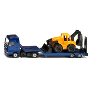 MAN Truck with Backhoe Loader