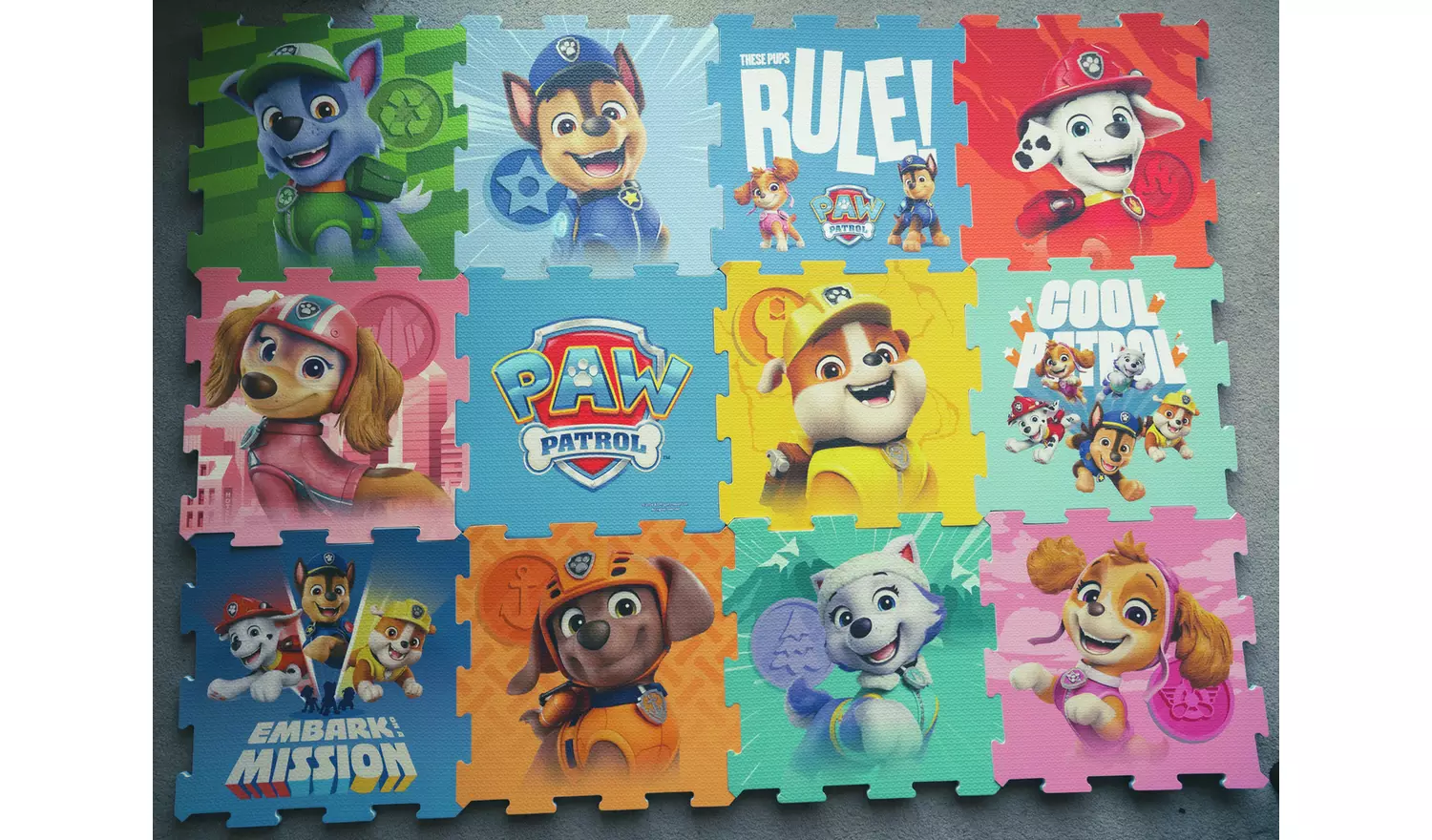 Paw Patrol Puzzle Mat - 12 Piece - Image 4