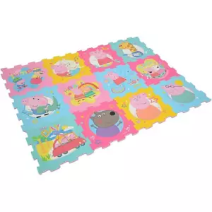 Peppa Pig Puzzle Mat - 12 Piece