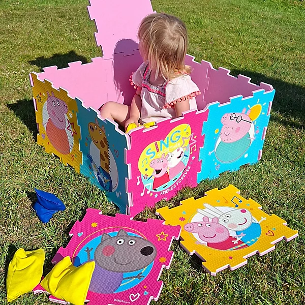 Peppa Pig Puzzle Mat - 12 Piece - Image 3
