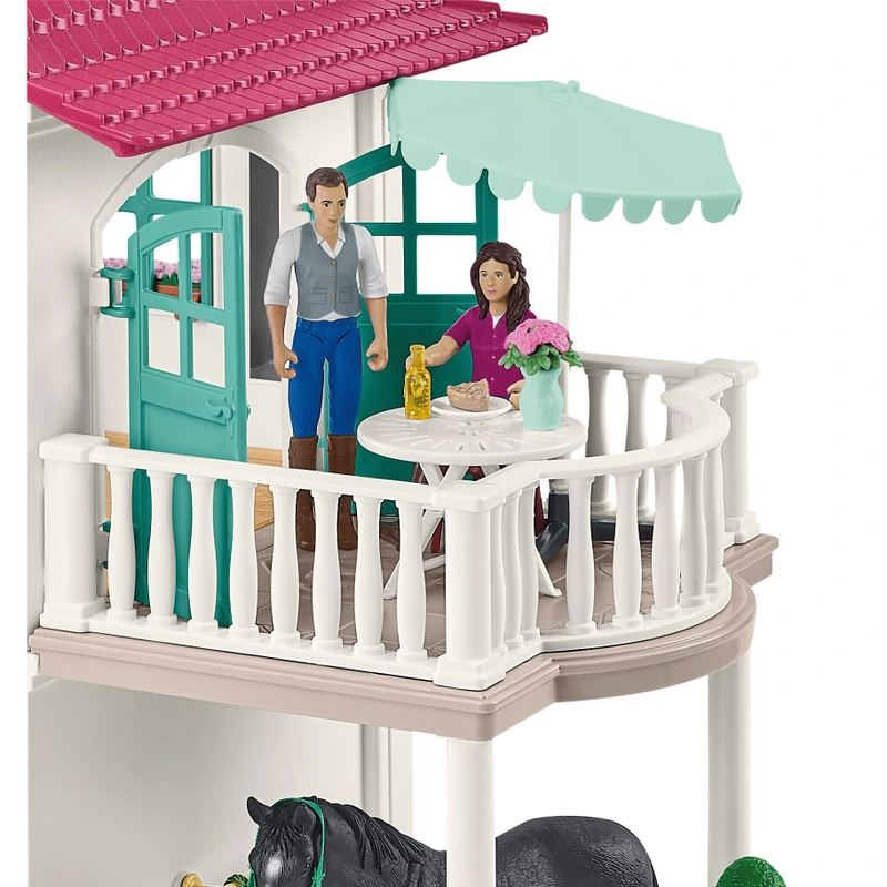 Schleich 42551 Horse Club Lakeside Country House and Stable Playset - Image 3