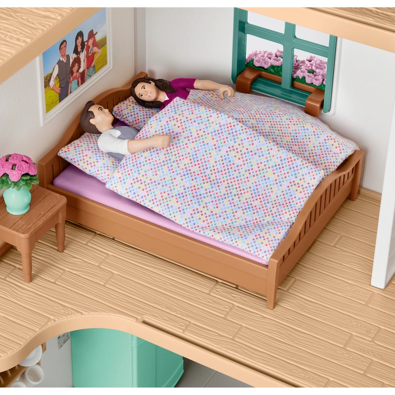 Schleich 42551 Horse Club Lakeside Country House and Stable Playset - Image 4