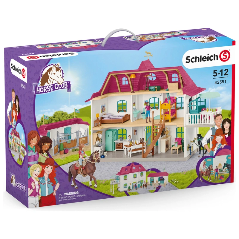 Schleich 42551 Horse Club Lakeside Country House and Stable Playset - Image 7