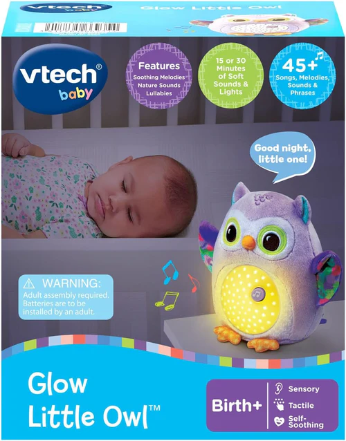 Vtech Twinkle Lights Owl Purple