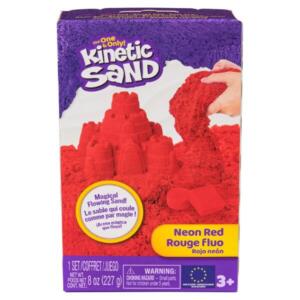 Kinetic Sand 8oz - Neon Red