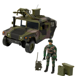 World Peacekeepers Humvee Assault Vehicle & Figure Action