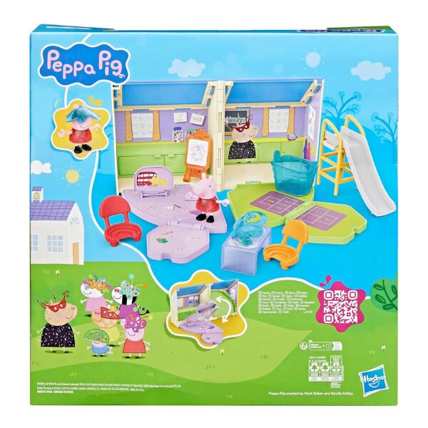 Peppa Pig Peppa's Pop-Open Playgroup Playset with Figure - Image 4